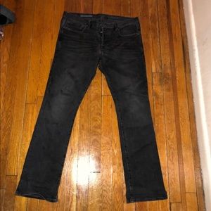Men gap jeans 1969 size 34x32 faded black